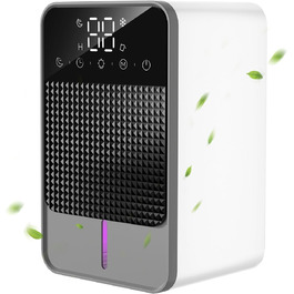 Електричний осушувач повітря Jialexin 1500 мл, портативний, тихий, з автовимкненням для квартири, ванної кімнати, підвалу та кухні