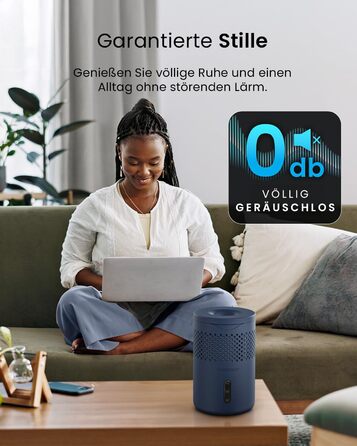 Pro Breeze Osmo: Безшумний осушувач повітря для дому – таблетки 700г (до 100 днів) – для кімнати, шафи, авто