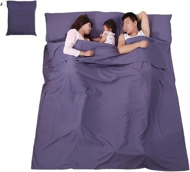 GIJMZY Sleeping Bag Liner Lightweight Sleeping Bag Liner Sleeping Bag Outdoor Camping Hotel Travel Sheet