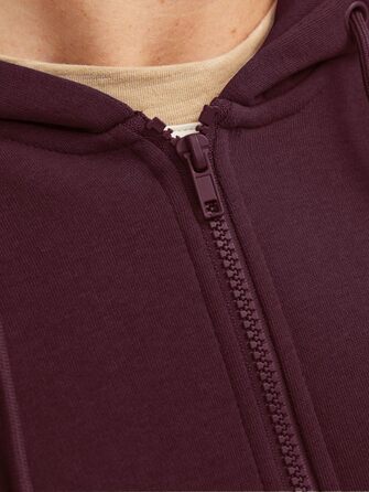 Куртка Jack & Jones Plus Size з капюшоном, великі розміри 6XL, однотонна (M, Port Royale)