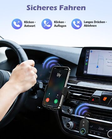 Bluetooth 5.3 адаптер 2-в-1: трансмітер та ресивер для передачі аудіо, чорний
