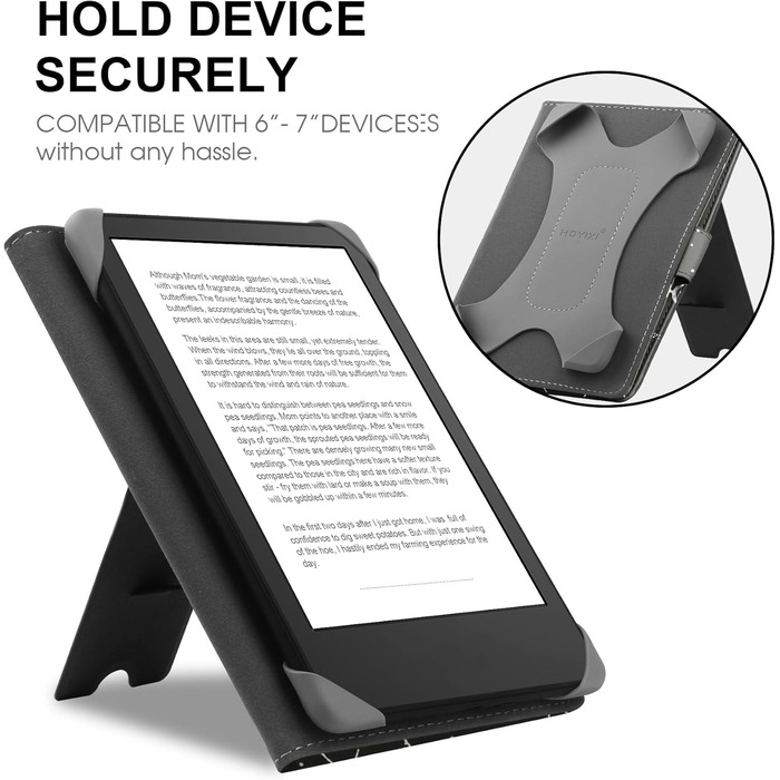 Чохол для ebook Reader 6.8-7'' (Kindle, Kobo, Pocketbook, Tolino, Sony) з підставкою, шкіряний, Konstellation