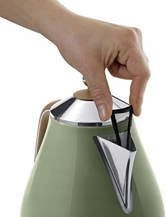 Електричний чайник De'Longhi KBOV 2001.GR, 2000 Вт, 1,7 л, зелений