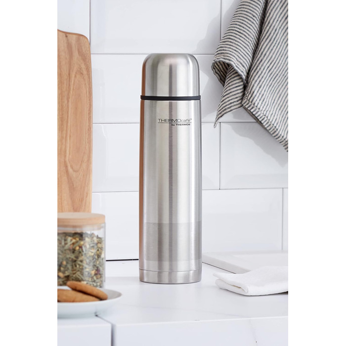 Термос ThermoCafé з нержавіючої сталі для напоїв, 1000 мл
