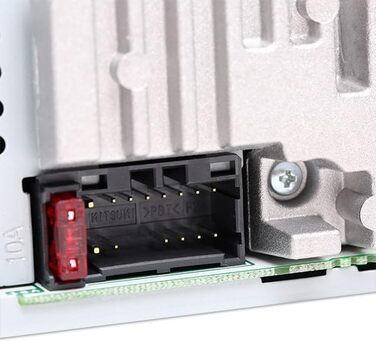 Автомагнітола Pioneer MVH-S320BT 1DIN з Bluetooth, USB, AUX, RDS, німецьке меню, чорна/червона, напівглибока установка, Smart Sync, гучний зв'язок