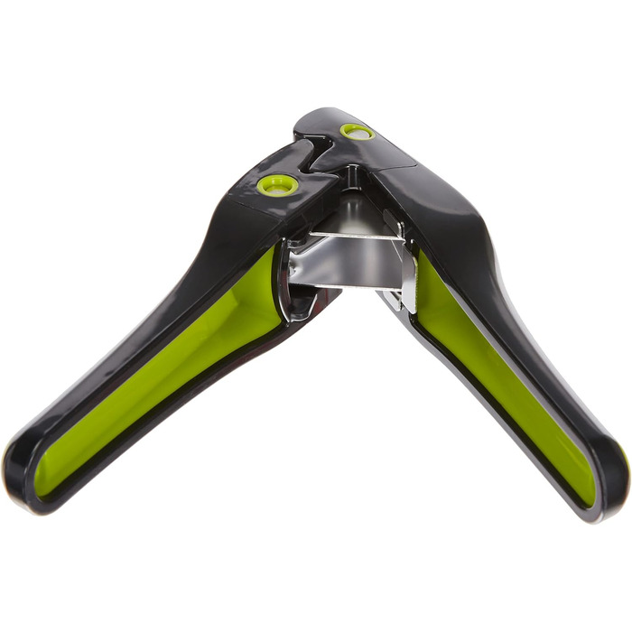 Пресс для часнику IBILI Easycook, нержавіюча сталь, срібно-чорний-зелений, 19 x 4 x 6 см