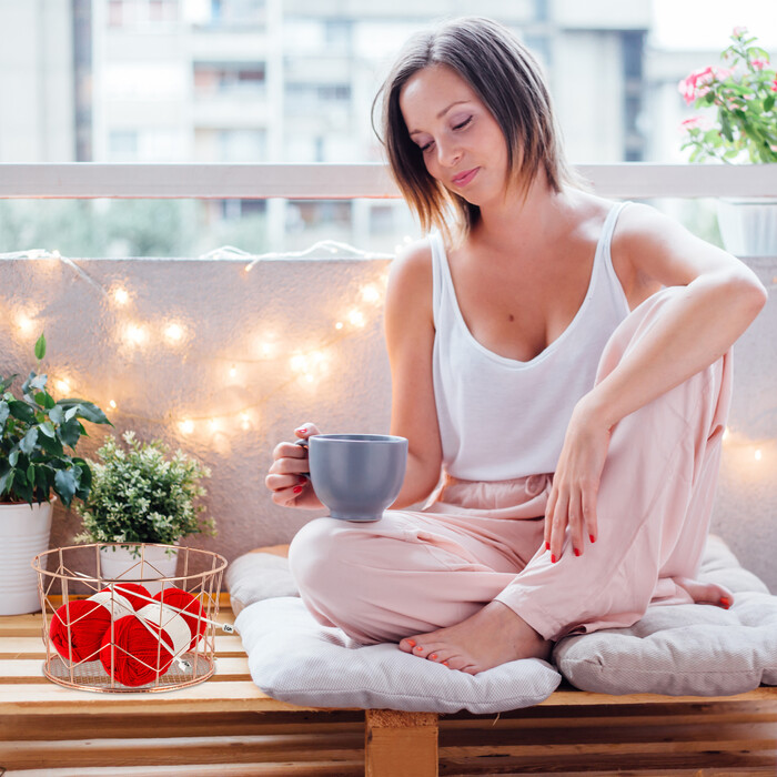 Круглий кошик з металевого дроту Relaxdays