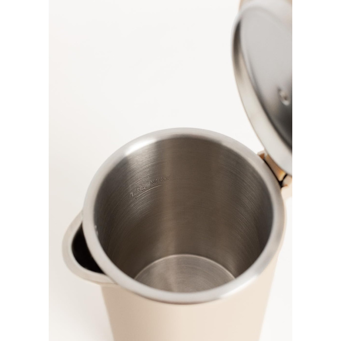 Електричний чайник CREATE/KETTLE STUDIO PRO 1л, пісочний колір. Регулювання температури, підтримання тепла, система зберігання кабелю, автовимкнення, 1000W