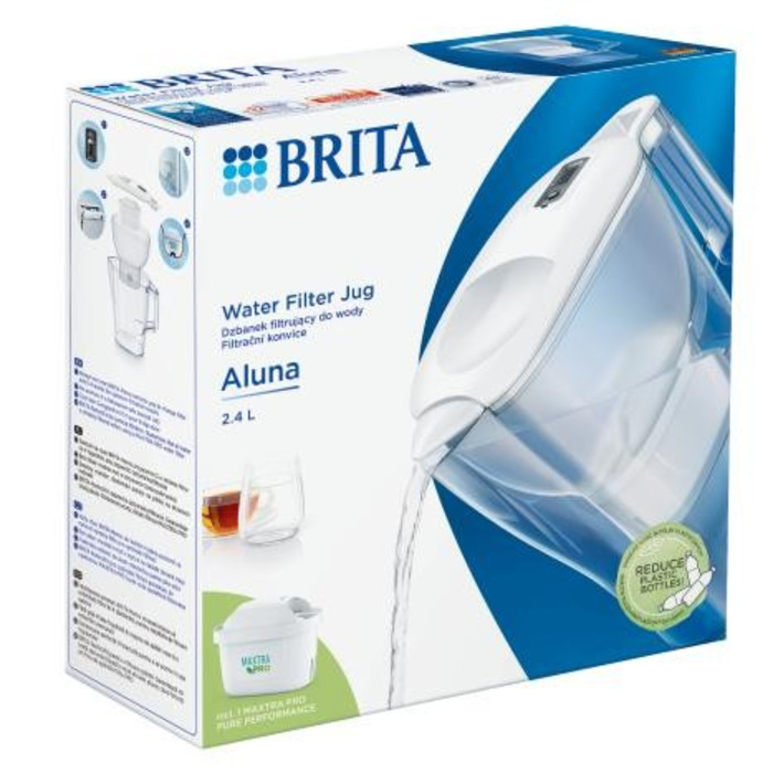 Фільтруючий глечик Brita Aluna, 2,4 л, прозорий