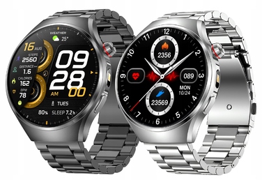 Смарт-годинник Lazird ZEGAREK з функціями ЕКГ, тонометром та глюкометром, чорний