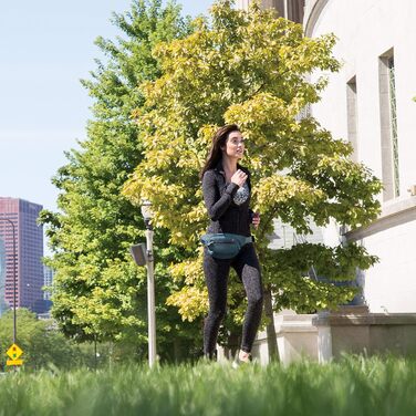 Рюкзак на пояс Travelon Anti-Diebstahl Active, антрацит (чорний), 43127