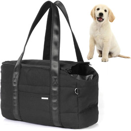 Сумка-переноска для собак, сумка для подорожей з собакою, регульований поводок, м'яка переноска для маленьких собак та домашніх тварин, сумка для покупок на вулиці