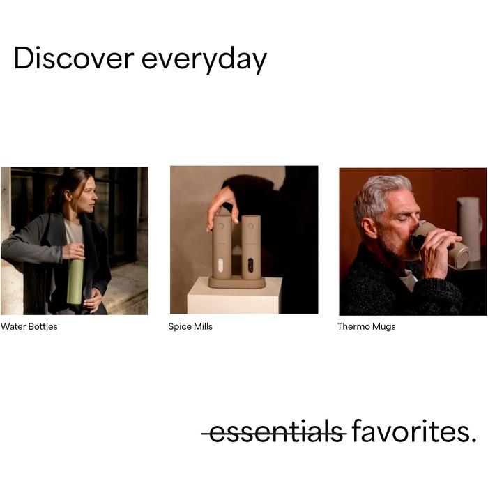 Термокружка LARS NYSØM 380 мл - термокружка для кави та чаю з нержавіючої сталі | З ізоляцією, без витоку, для подорожей | Berry Red/Carbon Black