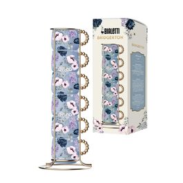 Набір келихів Bialetti Bridgerton, 6 шт., порцеляна, 60 мл