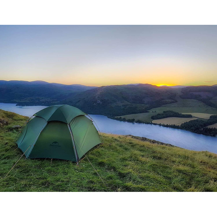 Намет Naturehike Cloud Peak 2-3 особи, 3-4 сезони, легкий туристичний, водонепроникний, сітчастий, для кемпінгу, піших прогулянок, альпінізму