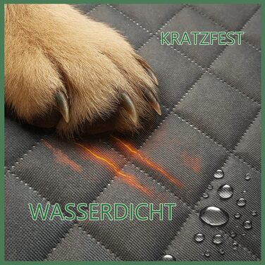 Захист для автосидіння собаки PawJoy: водовідштовхувальний, антиковзний, універсальний (136x61 см)