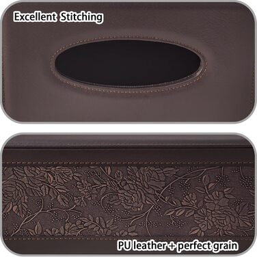 Скляна коробка для серветок прямокутної форми, вінтажний стиль, для ванної, авто, офісу