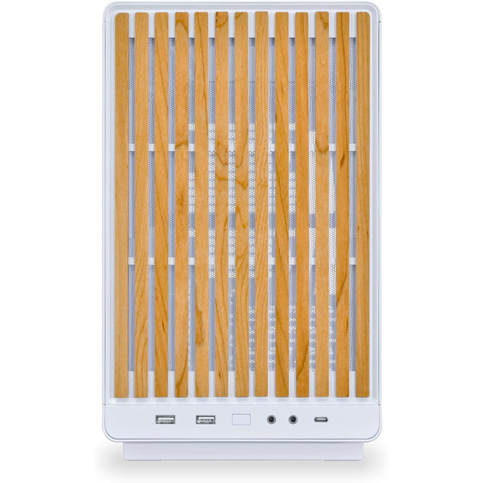 Корпус Lian Li DAN Cases A3 Wood Edition для ПК Micro-ATX з дерева Бук, білий Micro-Tower, ігровий корпус, корпус для ПК білий