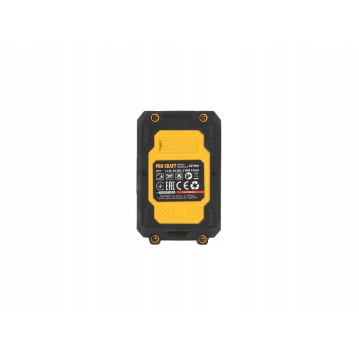 Акумуляторний шурупокрут Procraft 20 V PA18Pro