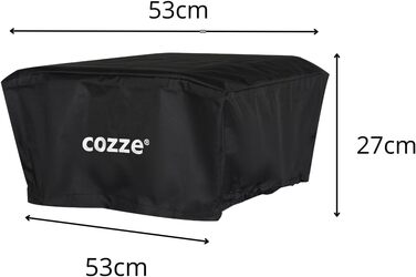 Чохол для піца-печі 13'' Cozze, водонепроникний 600D оксфорд, для E200 електрогриль, 53,5x53,5x27 см