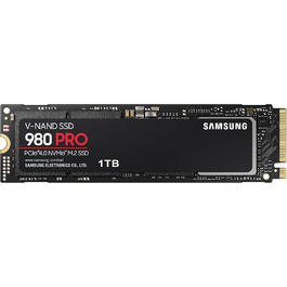 SSD Samsung 980 PRO 1TB NVMe M.2 PCIe 4.0 - Внутрішній SSD для геймінгу та редагування відео