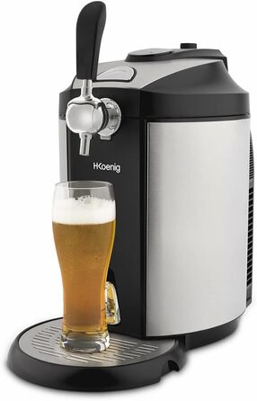 Система розливів пива H.Koenig для кегів 5л з інтегрованим охолодженням, регулюванням температури 2-12°C, 65W, BW1890