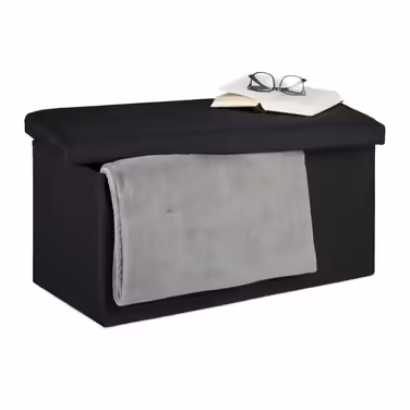 Relaxdays Bench with Linen Look