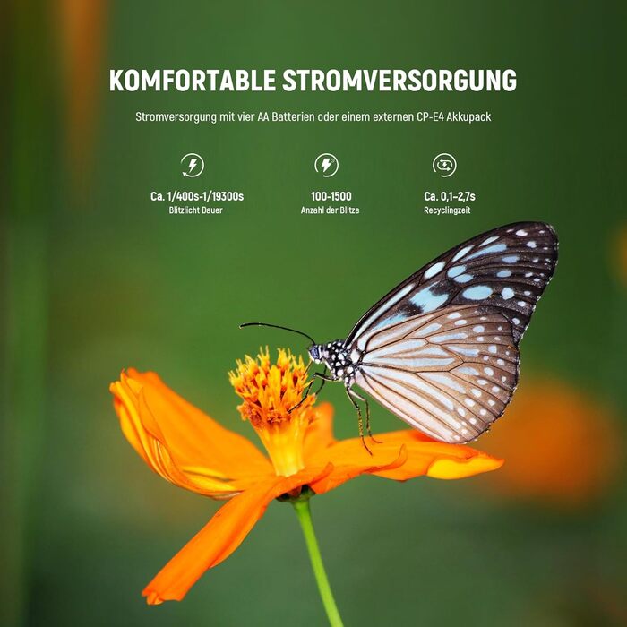 NEEWER RF1-S Макро Спалах кільцеве світло для Sony камери 76W GN15 5600K TTL, 1-1/128, передня/задня синхронізація, кольорові гелі, об'єктивні адаптери, кільця для макрофотографії та студійних фотографій (сумісний з Nikon)