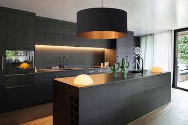 Підлоговий торшер Adex, чорний матовий, E27 60 Вт, 145 см