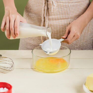 Набір сит для кухні з нержавіючої сталі (4 шт.), сито для пасти, сито для борошна, кухонне сито, набір дрібних сит