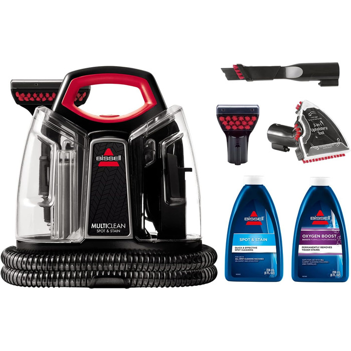 Портативний мийник для килимів, меблів та авто BISSELL MultiClean Spot&Stain 4720 M | З формулою та аксесуарами