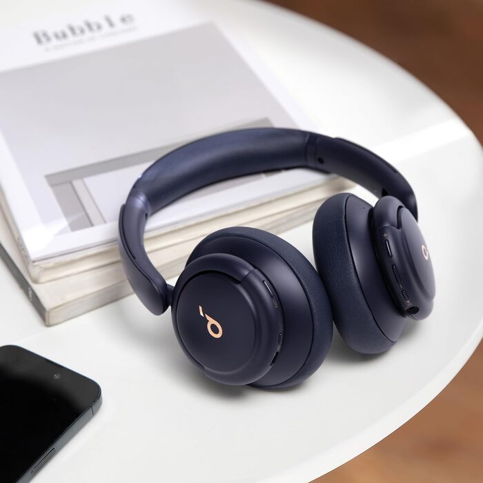 Soundcore Q30 - Бездротові навушники з активним шумозаглушенням, Bluetooth, Hi-Res звук, 40 годин роботи, блакитні