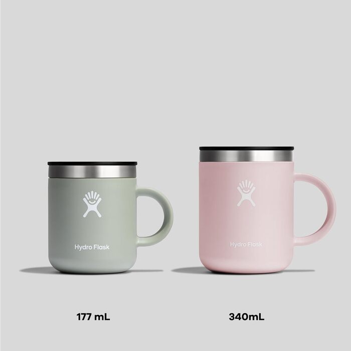 Hydro Flask 12 oz Stainless Steel Vacuum Insulated Coffee Mug with Lid - Travel Coffee Cup - Dishwasher Safe