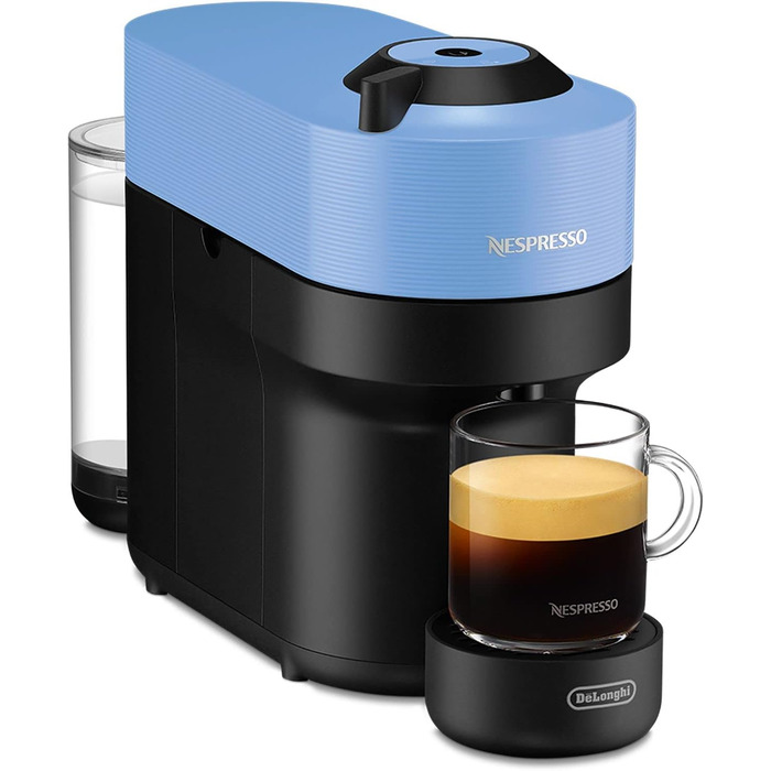 Кавомашина Nespresso Vertuo Pop ENV90.P: Cold Brew, Bluetooth, 4 розміри чашок, без Aeroccino, Pacific Blue