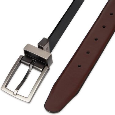 Чоловічий ремінний пояс Kenneth Cole 2-в-1, чорний/коричневий