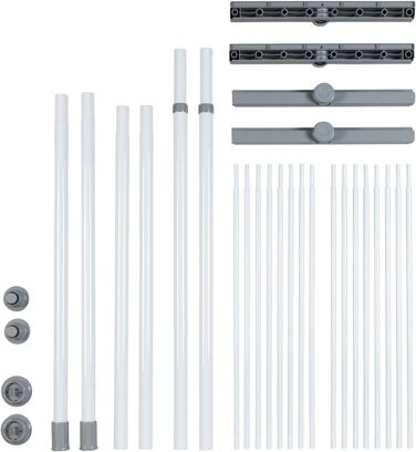 WENKO Telescopic System Hercules - adjustable organization system, wardrobe system (Twin)
