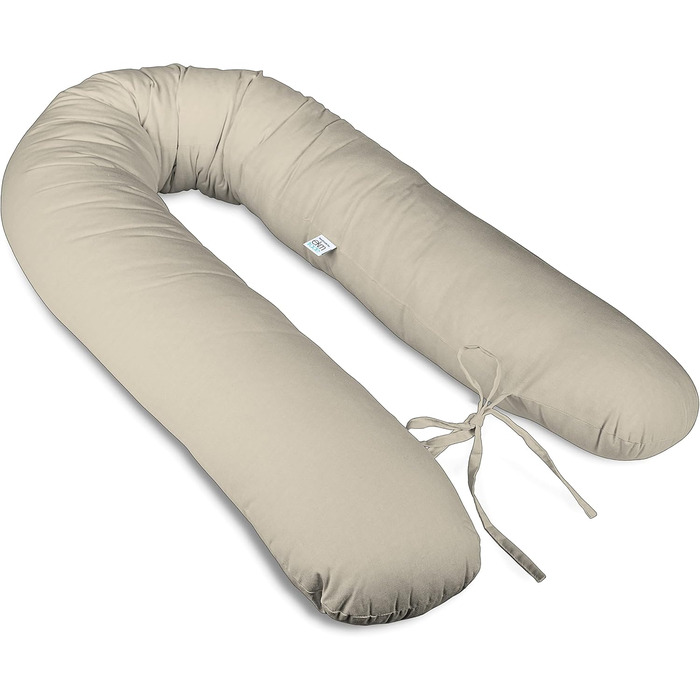 Подушка для вагітних Stillkissen XL, 180 см, ручної роботи, 100% сертифікована бавовна, подушка для годування та сну на боці, ekmTRADE