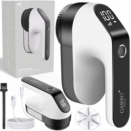 Електрична акумуляторна машинка для видалення ковтунців GASHIO M1 з нержавіючої сталі