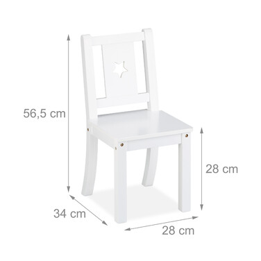 Relaxdays 3-piece children's seating set with storage