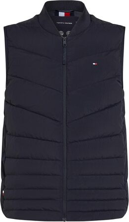 Жилет чоловічий Tommy Hilfiger Mix Quilt водонепроникний, великий розмір 3XL, колір Blue (Desert Sky)