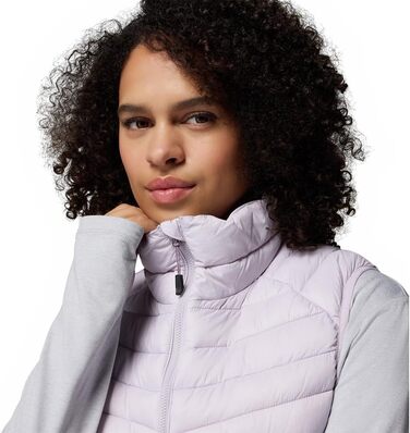 Жіночий жилет Columbia Powder Pass 3 Hybrid з пуховим наповнювачем, Bodywarmer (XL, Перламуровий лавандовий)