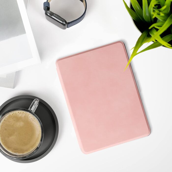 Чохол kwmobile для Amazon Kindle Paperwhite 11 (2021) - з штучної шкіри, захисний чохол для eReader, рожевий