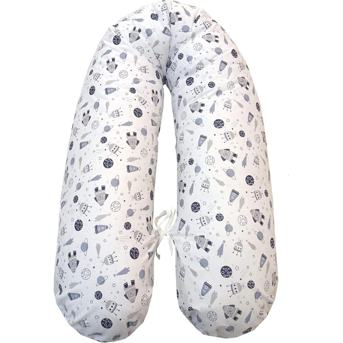 Подушка для годування та вагітності Emi&Sam 170 см, чохол (тільки чохол), космос