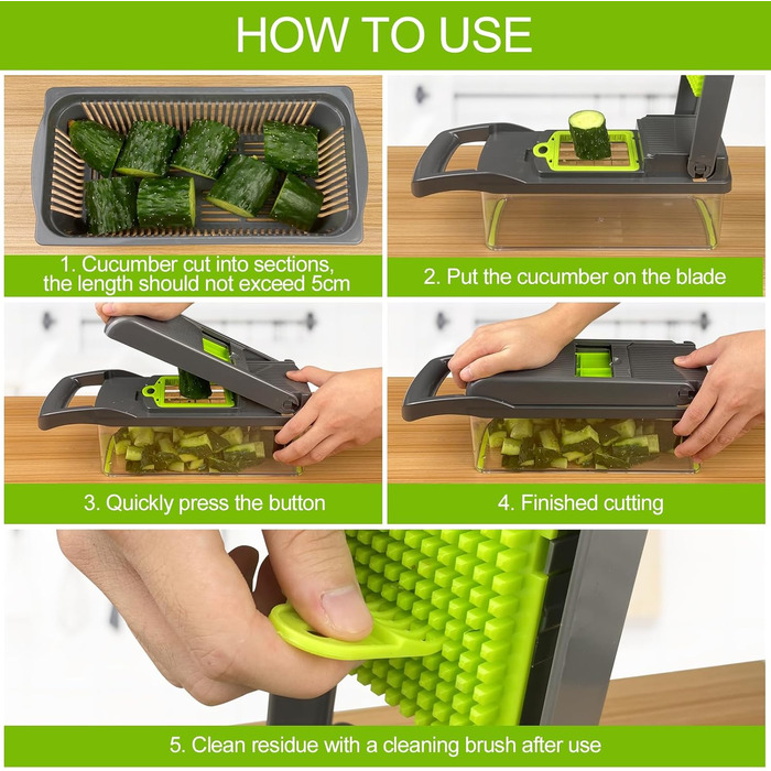 Багатофункціональний набір для нарізки овочів 16 в 1 з відром, нержавіюча сталь, слайсер для огірків, картоплі, моркви