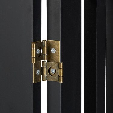 Захисне ворота для собак Relaxdays, розкладне, 91,5 x 103 см, чорний, MDF