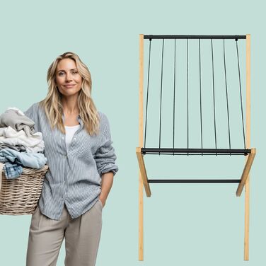 Розкладна сушарка для білизни Relaxdays