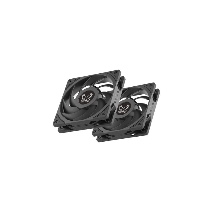 Охолоджувач CPU Scythe Mugen 6 Dual Fan Black Edition: Intel LGA1700, LGA1151, AMD AM5/AM4/Ryzen, 120mm, чорний