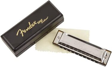 Гармоніка Fender Blues Deluxe – гармоніка для блюзу, 10 отворів, тональність C, з чохлом
