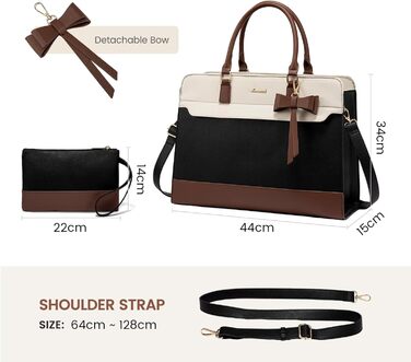 Сумка LOVEVOOK для жінок: велика містка, 15.6