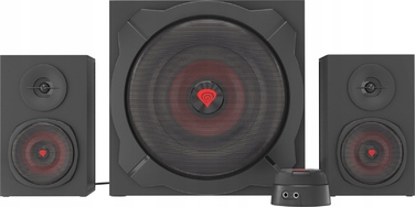 Акустична система 2.1 Genesis Helium 610BT, 60 Вт, чорна